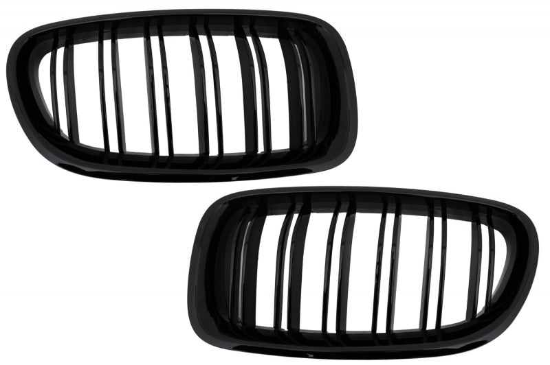 Paraurti anteriore con griglie centrali a doppio rene adatto per BMW Serie 5 F10