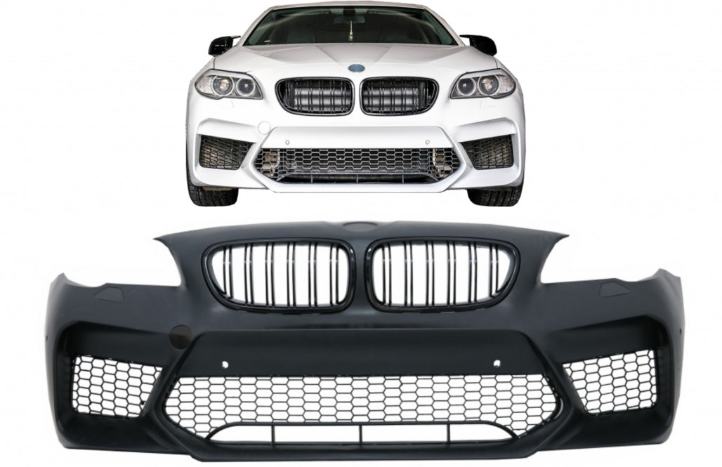 Paraurti anteriore con griglie centrali adatto per BMW Serie 5 F10 F11 2011-2017