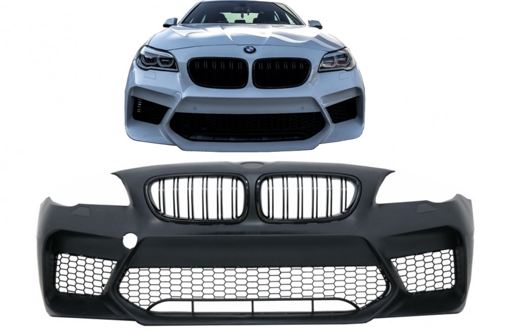 Paraurti anteriore con griglie centrali adatte per BMW Serie 5 F10 F11 2011-2017