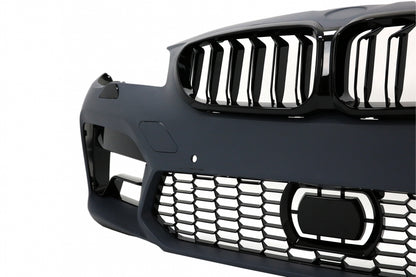 Front Bumper with Grilles Fit for BMW 5 Series F10 F11(2011-2017)