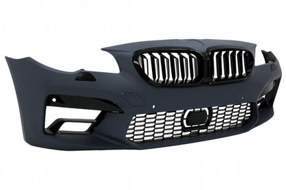 Front Bumper with Grilles Fit for BMW 5 Series F10 F11(2011-2017)