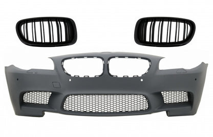 Paraurti anteriore con griglie centrali adatto per BMW Serie 5 F10 F11 2011-2017