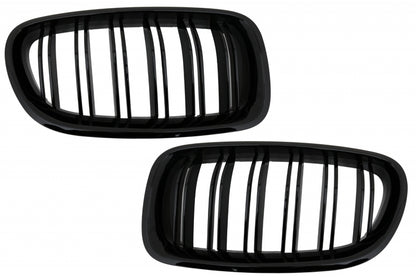 Paraurti anteriore con griglie centrali adatto per BMW Serie 5 F10 F11 2011-2017