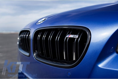 Paraurti anteriore con griglie centrali adatto per BMW Serie 5 F10 F11 2011-2017