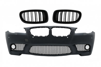 Paraurti anteriore con griglie centrali adatto per BMW Serie 5 F10 F11 2011-2014