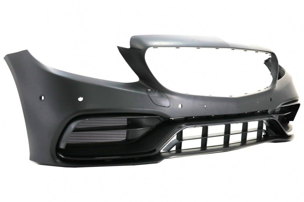Paraurti anteriore con griglia per Mercedes Classe C W205 S205 A205 (2014-2018)