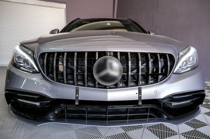 Paraurti anteriore con griglia per Mercedes Classe C W205 S205 A205 (2014-2018)