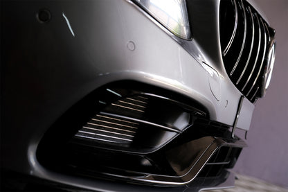 Paraurti anteriore con griglia per Mercedes Classe C W205 S205 A205 (2014-2018)