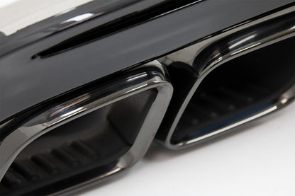 Paraurti anteriore con diffusore adatto per Mercedes Classe C W205 2014-2020