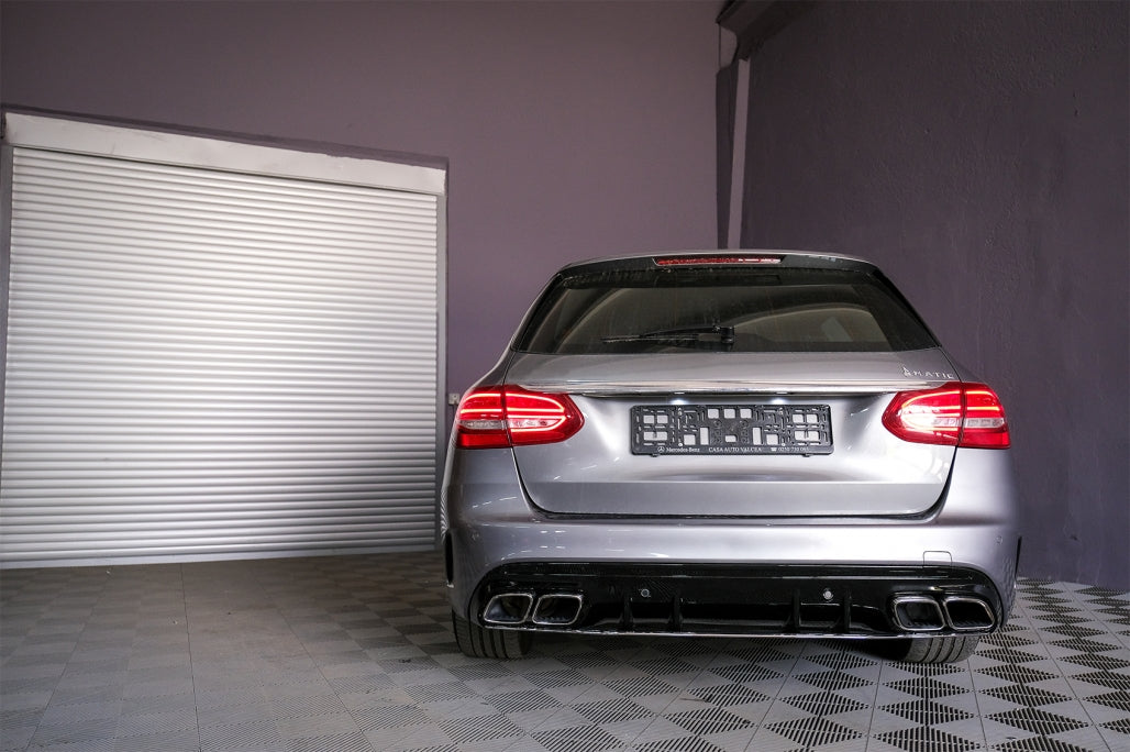 Paraurti anteriore con diffusore adatte per Mercedes Classe C W205 (2014-2020)
