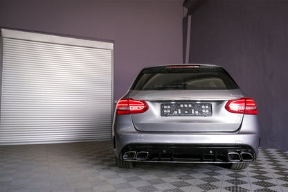 Paraurti anteriore con diffusore adatte per Mercedes Classe C W205 (2014-2020)