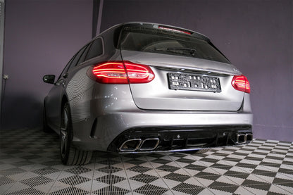 Paraurti anteriore con diffusore adatte per Mercedes Classe C W205 (2014-2020)