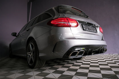 Paraurti anteriore con diffusore adatte per Mercedes Classe C W205 (2014-2020)