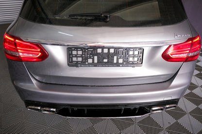 Paraurti anteriore con diffusore adatte per Mercedes Classe C W205 (2014-2020)