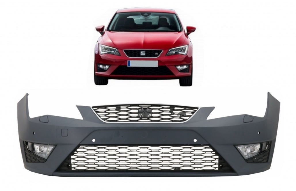 Paraurti anteriore con luci DRL adatto per Seat Leon 5F (2013-10.2016) FR Design