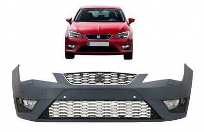 Paraurti anteriore con luci DRL adatto per Seat Leon 5F (2013-10.2016) FR Design