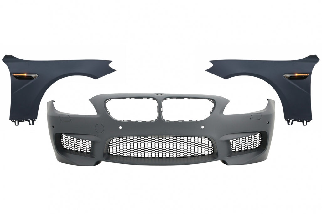 Paraurti anteriore con parafanghi adatto per BMW Serie 6 F06 Gran Coupé F12