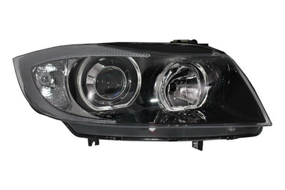 Black Front Bumper and Headlights Fits for BMW 3 Series E90 E91 Pre-LCI 2005-2008 