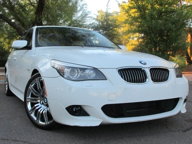 Black Front Bumper and Headlights Fits for BMW 3 Series E90 E91 Pre-LCI 2005-2008 