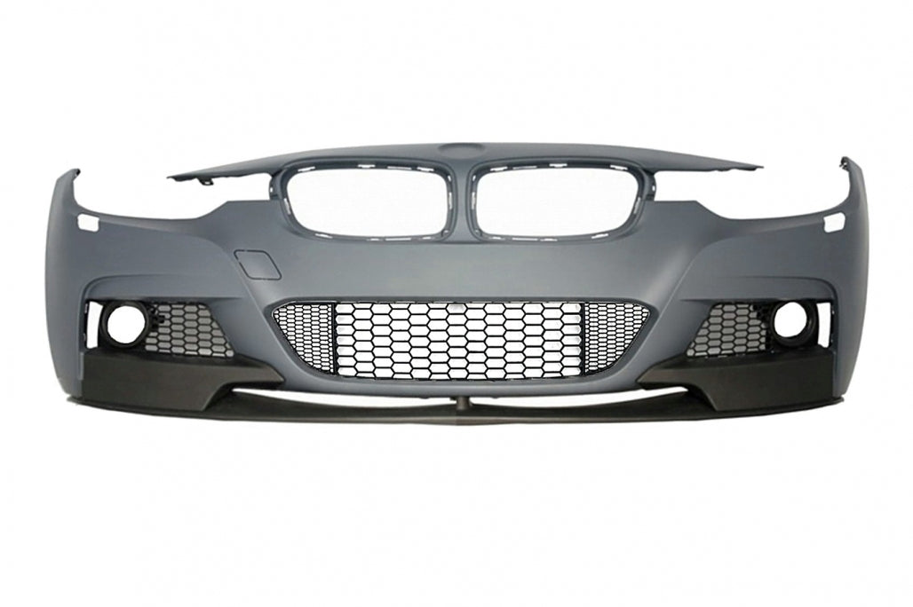 Paraurti anteriore con fendinebbia e proiettori adatto per BMW Serie 3 2011-2019