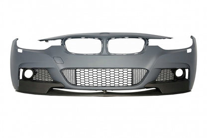 Paraurti anteriore con fendinebbia e proiettori adatto per BMW Serie 3 2011-2019