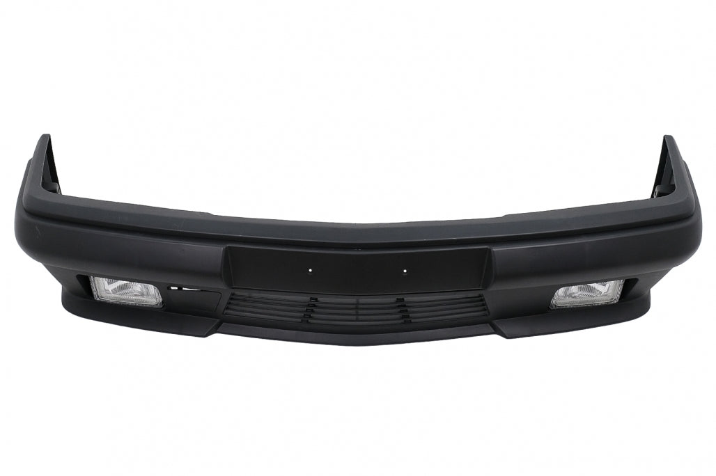Paraurti anteriore con fendinebbia adatto per Mercedes Classe E W124 C124 S124 (10.1989-06.1996) Gen I Design