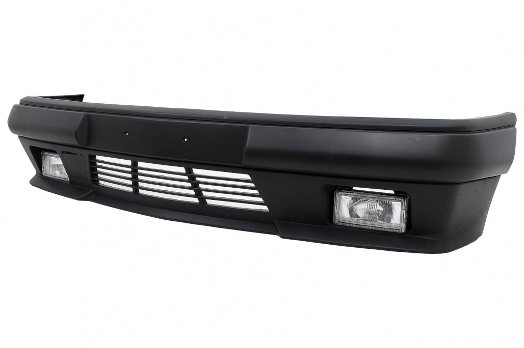 Paraurti anteriore con fendinebbia adatto per Mercedes Classe E W124 C124 S124 (10.1989-06.1996) Gen I Design