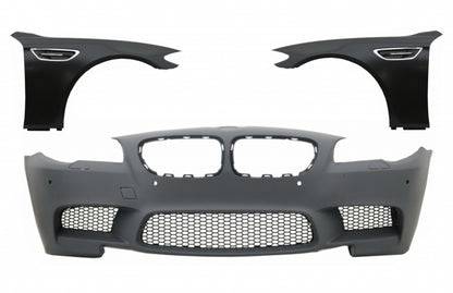 Front Bumper with Mudguards Fit for BMW 5 Series F10 F11 (2011-2017)