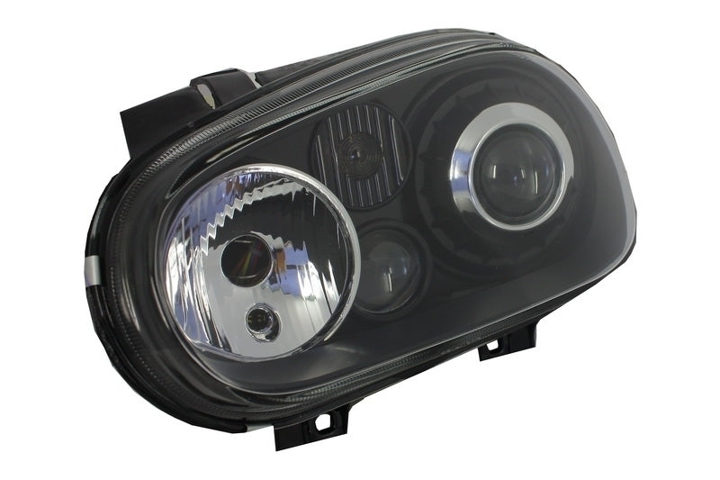 Paraurti anteriore + Griglia e Fari  adatto per VW Golf IV 4 MK4 10.1997-09.2003