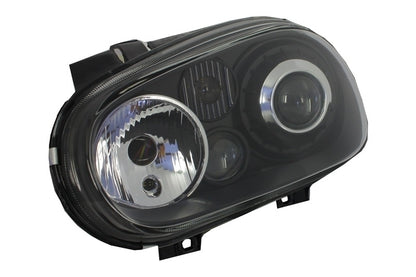 Paraurti anteriore + Griglia e Fari  adatto per VW Golf IV 4 MK4 10.1997-09.2003