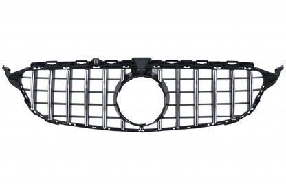 Front Bumper Grille Fit For Mercedes C-Class W205 S205 2014-2018