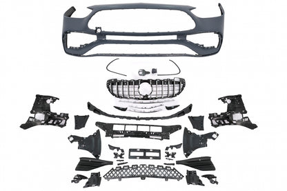 ⭐Paraurti anteriore con griglia adatto per Mercedes Classe C W206 S206 dal 21⭐