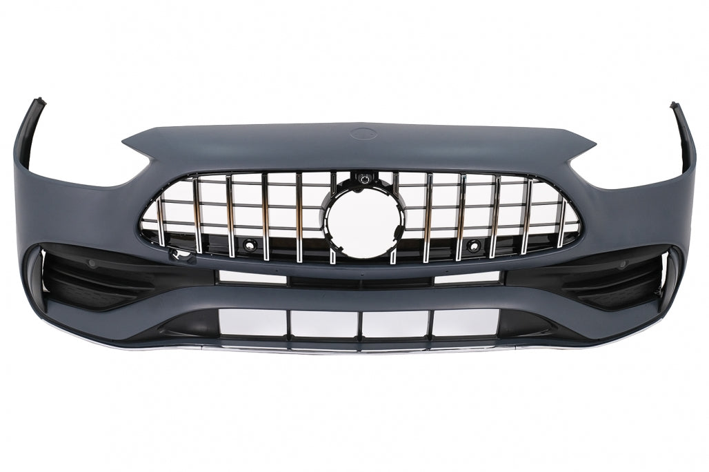 Front bumper with grille suitable for Mercedes C-Class W206 S206 (from 2021 