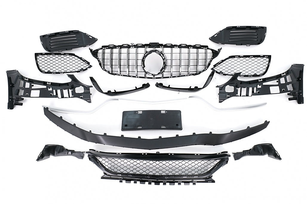 Front bumper with grille suitable for Mercedes C-Class W205 S205 C205 A205