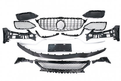 Front bumper with grille suitable for Mercedes C-Class W205 S205 C205 A205