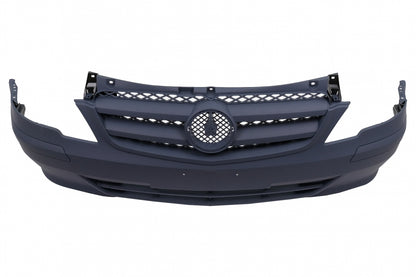 Paraurti anteriore con Griglia adatto per Mercedes Classe V Vito Viano W639 Facelift (2010-2014)
