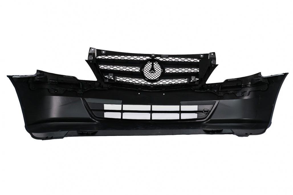 Paraurti anteriore con Griglia adatto per Mercedes Classe V Vito Viano W639 Facelift (2010-2014)