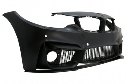 Paraurti anteriore con griglie Piano Black adatto per BMW Serie 4 F32 Coupé F33