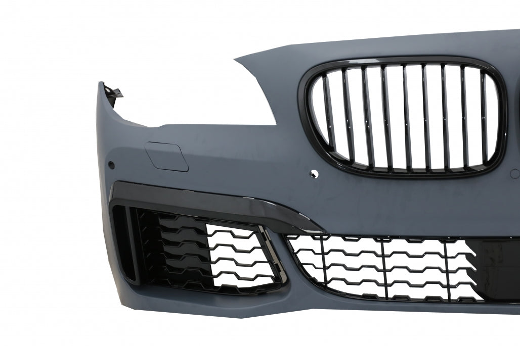 Front bumper with grilles suitable for BMW 7 Series F01 F02 (2009-2015)