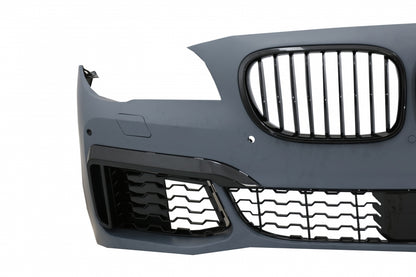 Front bumper with grilles suitable for BMW 7 Series F01 F02 (2009-2015)