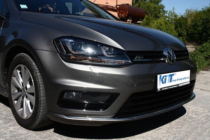 Paraurti anteriore con fari 3D  Silver LED adatte per VW Golf VII 7 (2013-2017)