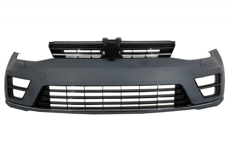 Paraurti anteriore con fari 3D Silver LED adatto per VW Golf VII 7 (2013-2017)