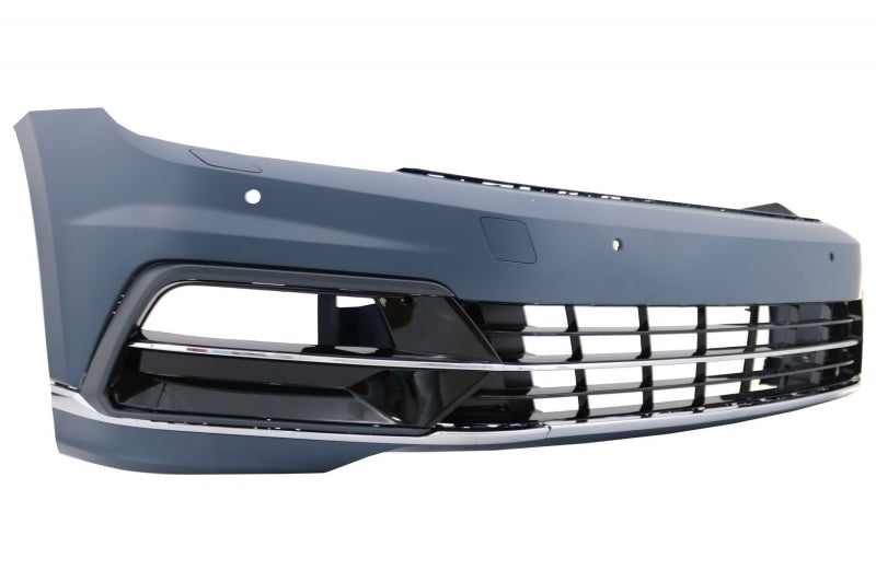 Front and rear bumper with headlights and diffuser suitable for VW Passat B8 3G 