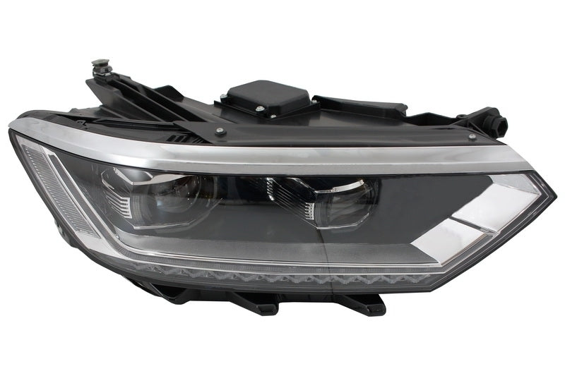 Front and rear bumper with headlights and diffuser suitable for VW Passat B8 3G 