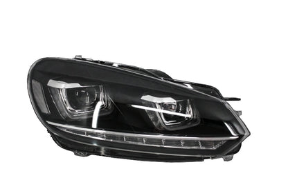 Paraurti anteriore con fari LED adatta per VW Golf VI 6 MK6 (2008-2013)