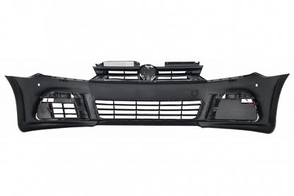 Front bumper with LED headlights suitable for VW Golf VI 6 MK6 (2008-2013) 