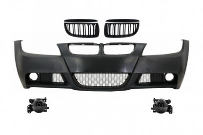 Paraurti anteriore con griglie adatto per BMW Serie 3 E90 E91 2004-2008