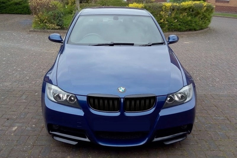 Paraurti anteriore con griglie adatto per BMW Serie 3 E90 E91 (2004-2008)