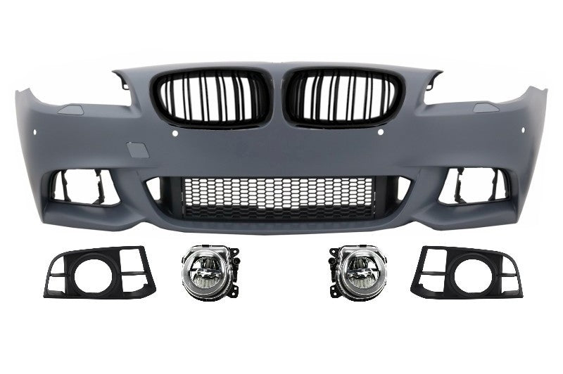 Paraurti anteriore con griglie per BMW Serie 5 F10 F11 LCI (dal 2015 in poi)