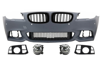 Paraurti anteriore con griglie per BMW Serie 5 F10 F11 LCI (dal 2015 in poi)